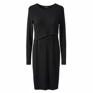 Express Black Long Sleeve Sweater Dress Size Small